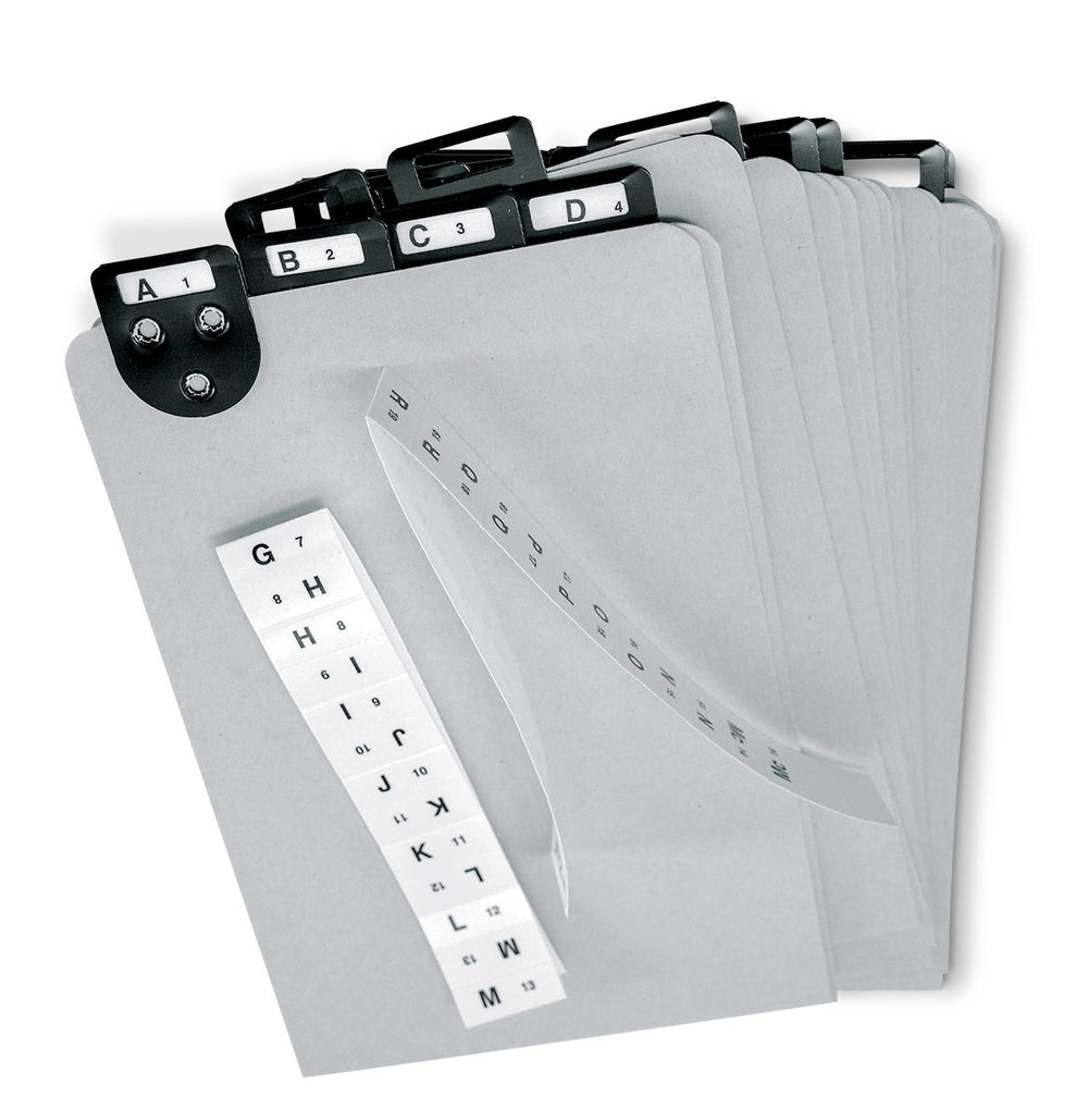 Martin Yale 14880 Master Posting Tray Index Set (8
